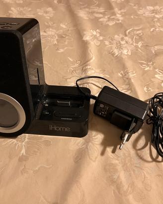Sveglia/ dock iPod  con altoparlante  iHome
