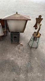 Lampade da esterno anni 50