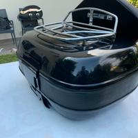 Bauletto Moto Custom con piastra