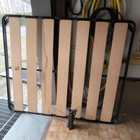 rete letto matrimoniale a doghe