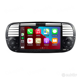 ANDROID autoradio navigatore Fiat 500 Abarth