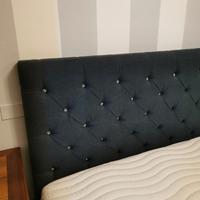 Testiera da appoggio per letto matrimoniale – blu