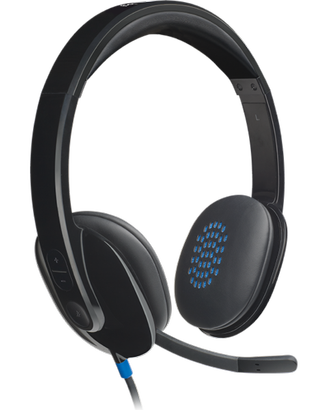 Logitech Cuffie PC H540 USB *NUOVE