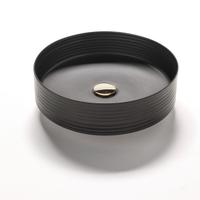 Lavabo nero opaco