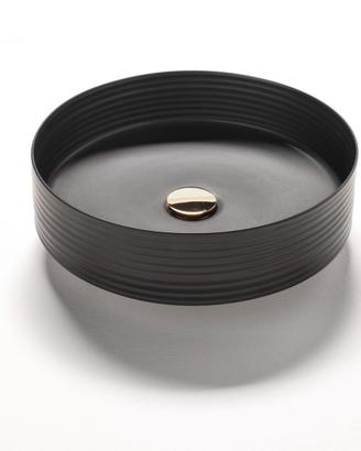 Lavabo nero opaco