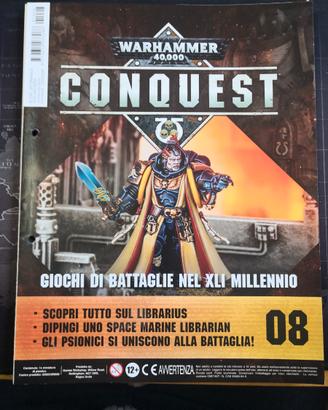 Warhammer 40000 40k Conquest RIVISTA n.08