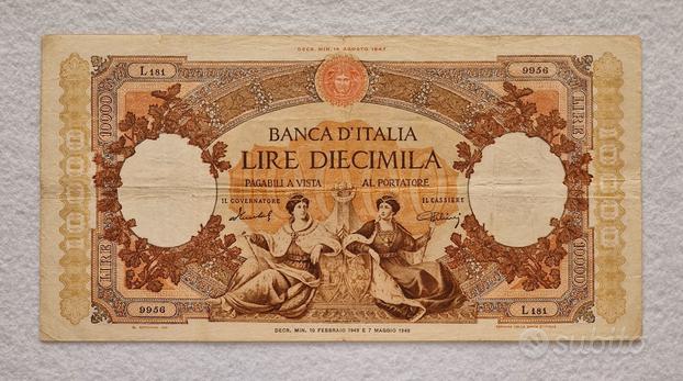 Banconota 10000 Lire "Repubbliche Marinare" usato  Parma