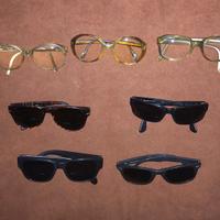 Set occhiali da sole e da vista vintage