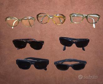 Set occhiali da sole e da vista vintage