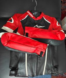 Giacca in pelle da moto per donna Alpinestars