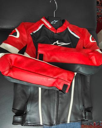 Giacca in pelle da moto per donna Alpinestars
