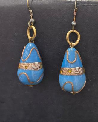 Orecchini in vetro di Murano