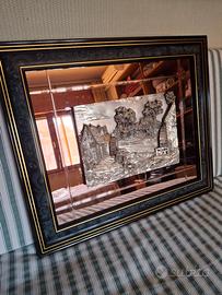 Quadro con stampa in argento925