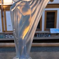 scultura vetro opalino Etling - Lucile Sevin
