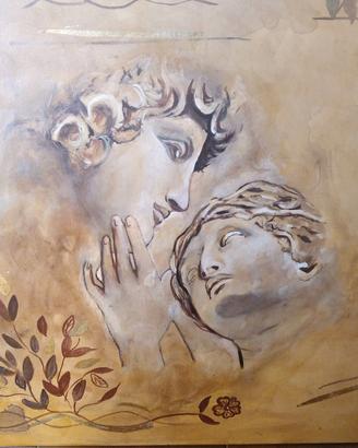 Quadro  capezzale - dipinto a mano
