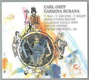 ORFF CARMINA BURANA Jos Van Immerseel - CD NUOVO