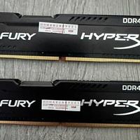 Kingston HyperX Fury 8GB (2x4GB) DDR4 2400MHz RAM