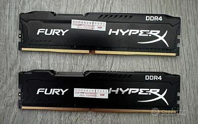 Kingston HyperX Fury 8GB (2x4GB) DDR4 2400MHz RAM