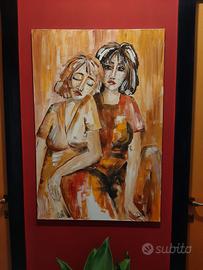 Quadro dipinto a mano “Tenerezza”