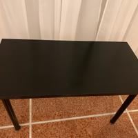 Tavolo piano legno color wengé