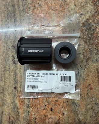 Corpetto dt swiss Ratchet exp shimano ceramic