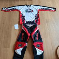 tuta da motocross nuova 