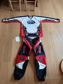 tuta da motocross nuova 