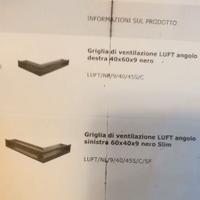 2 Griglie di ventilazione  LUFT marca KRATKI