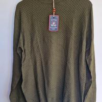 Cotton & Silk Maglione militare, taglia XXL