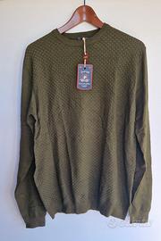 Cotton & Silk Maglione militare, taglia XXL