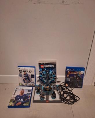 bundle lego dimension ,medevil , fifa 22-23