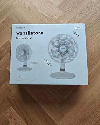 Ventilatore da tavolo
