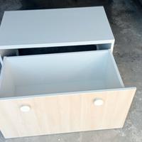 Cassettiera contenitore con ruote Ikea 