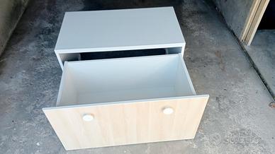 Cassettiera contenitore con ruote Ikea 