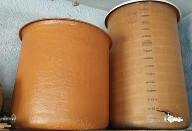 tinelli per vino in vetroresina 