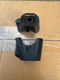 Risers neri+ kit supporto cavalletto posteriore