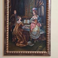 Quadro classico legno 50x70 Fausto Ranieri