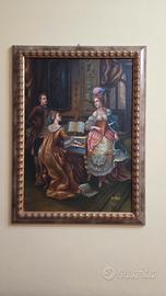 Quadro classico legno 50x70 Fausto Ranieri
