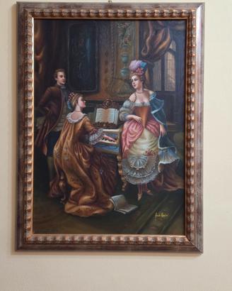 Quadro classico legno 50x70 Fausto Ranieri