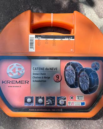 Catene da Neve 9 mm, KREMER 193