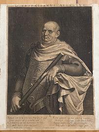 Incisione di Vespasiano Augusto