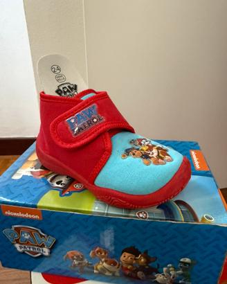Pantofole per asilo paw patrol