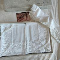 Set lenzuola matrimoniali con macramè