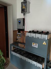 Banco Batterie 48V 735Ah FAAM 7HPS735 Fotovoltaico