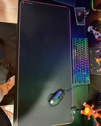 Mousepad Tappetino Mouse RGB Corsair iCUE MM700 XL