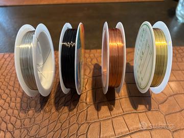Filo metallico per bigiotteria e modellismo