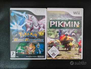 Pokémon Battle Revolution e Pikmin Nintendo Wii 