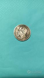 moneta vittorio Emanuele 1866.