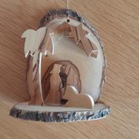 Set decorazioni natalizie in legno