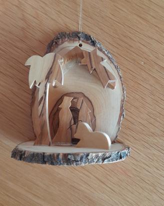 Set decorazioni natalizie in legno